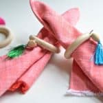 Quick and easy one minute napkin ring
