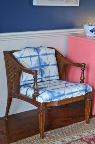 Reupholstered Side Chairs- One Room Challenge Week 5