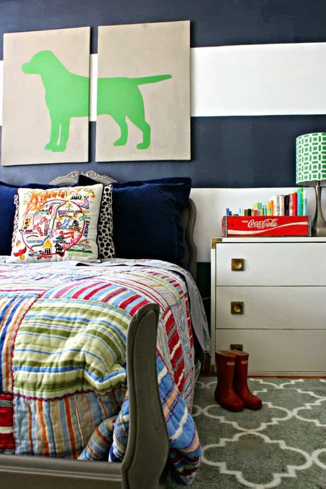 Colorful roundup of kids spaces from around the web.