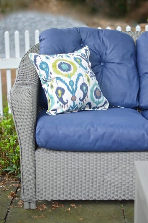 How To Paint Patio Cushions At Charlotte S House