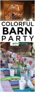 This backyard barn party was SO fun and easy to decorate!