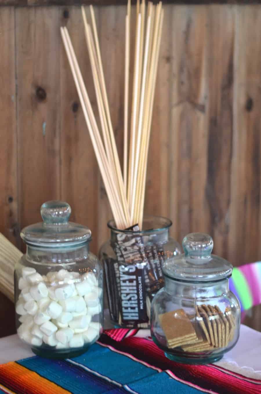 Decorating details to host a colorful rustic barn party.