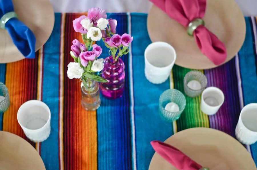 Decorating details to host a colorful rustic barn party.