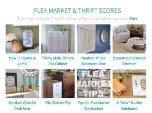 flea market and thrift score inspiration