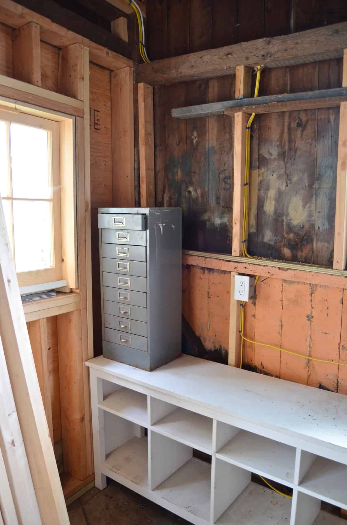 This rustic and rough backyard shed is about to get a FULL makeover as part of the One Room Challenge!