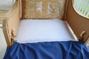 Step by step tutorial for upholstering an armchair.