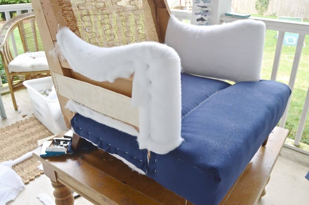Upholstering My First Chair At Charlotte's House