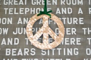 Peace, Love and DIY- Holiday Peace Sign Makeover