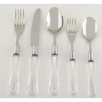 lucite-silverware