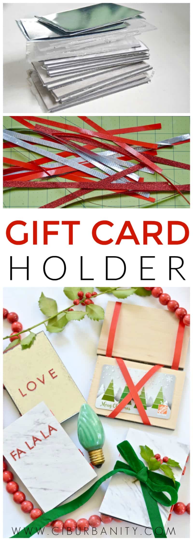 DIY Gift Card holders... magic flip wallets