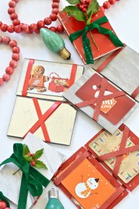 DIY Gift Card holders... magic flip wallets