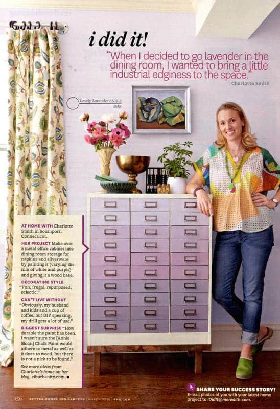 I Did It Feature from Better Homes and Gardens