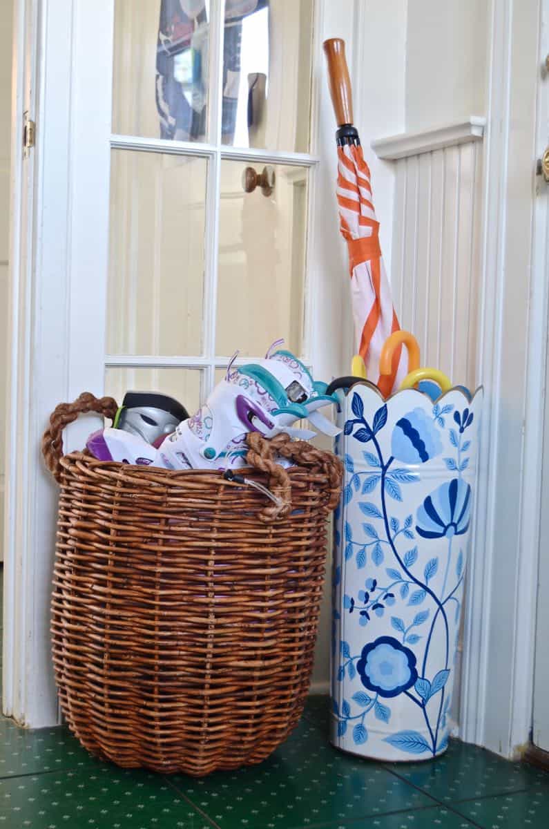 How a family of seven organizes their mudroom.