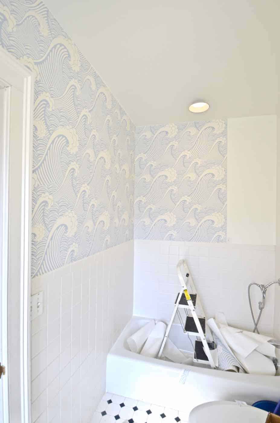 How To Removable Wallpaper At Charlotte's House