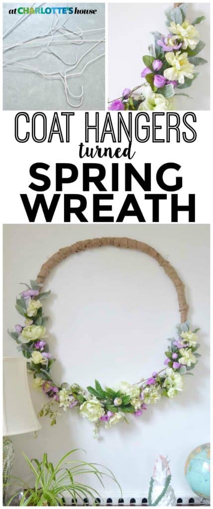 Budget DIY Spring Wreath - At Charlotte's House