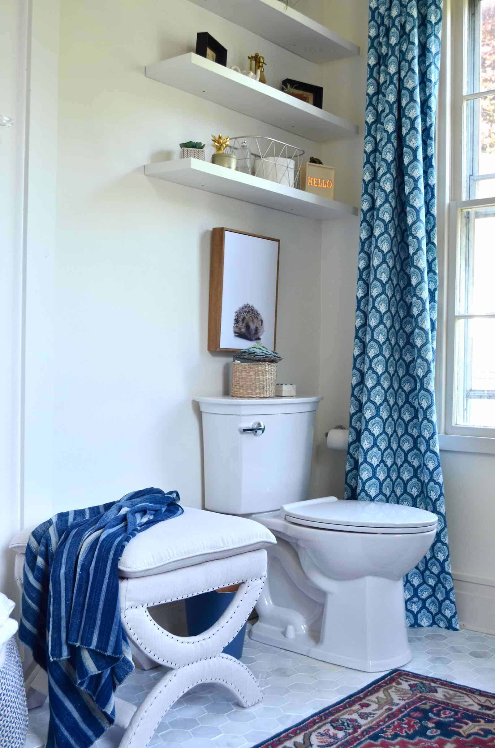 chic and modern master bathroom makeover