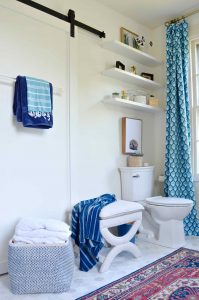 chic and modern master bathroom makeover