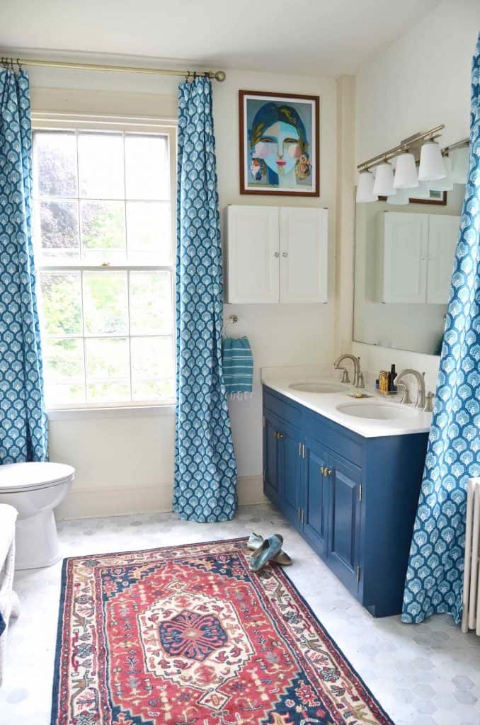 chic and modern master bathroom makeover