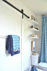 chic and modern master bathroom makeover