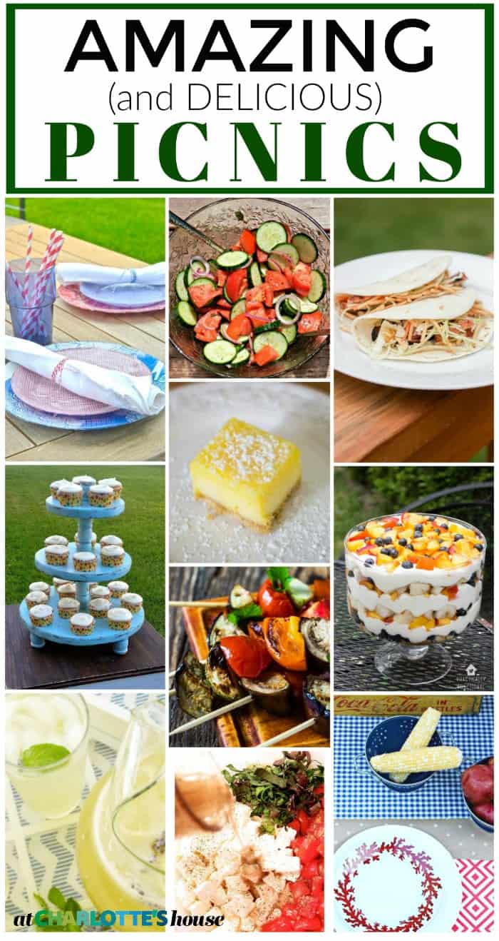 Picnic Ideas from around the web... everything from recipes to decor!