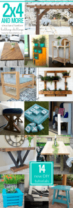 DIY bench made out of 2x4s with chic rope detail