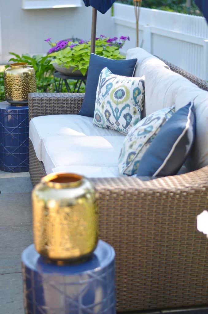 Family Friendly Patio Decor At Charlotte's House