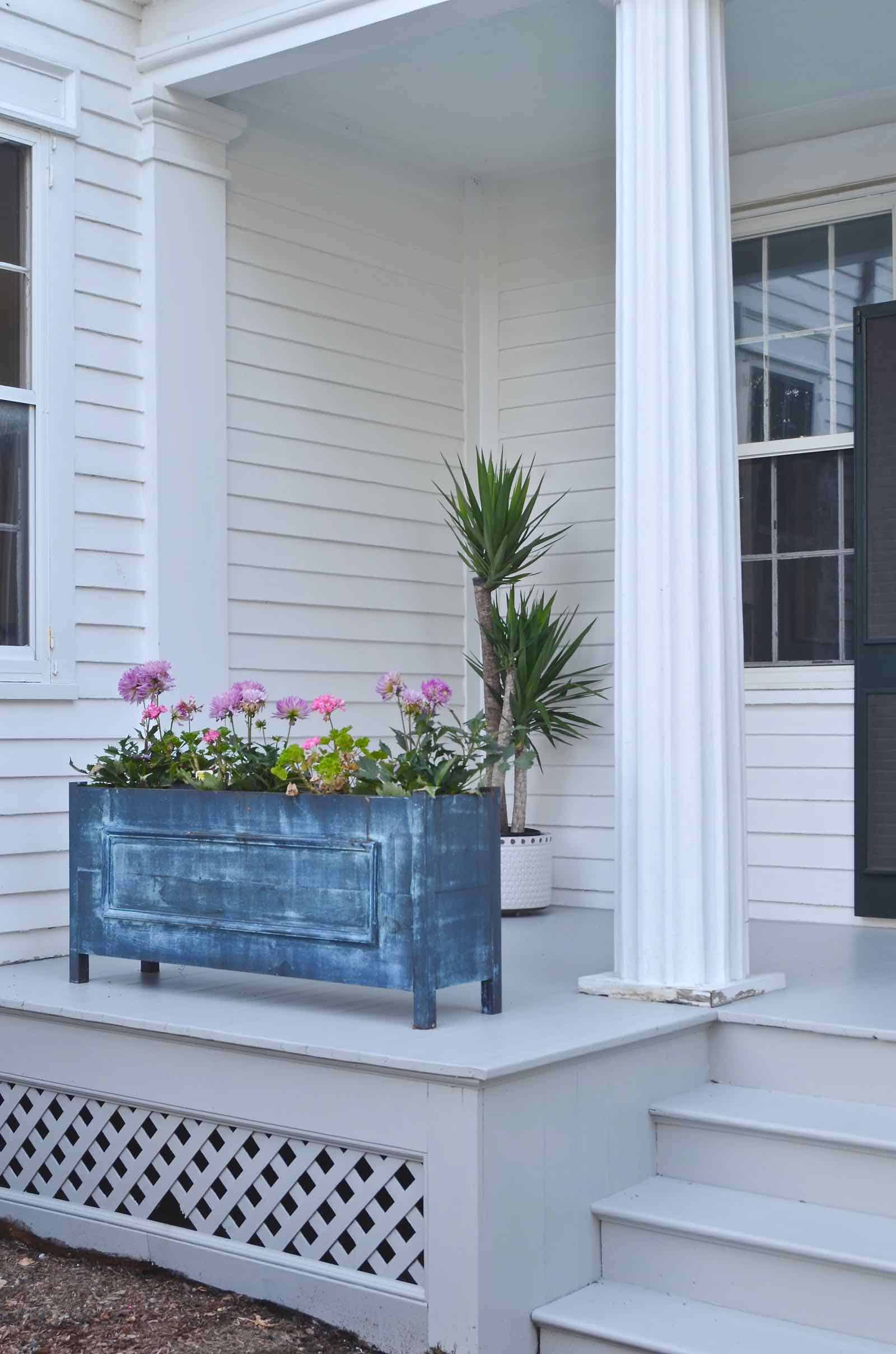 I Painted Our Porches! At Charlotte's House