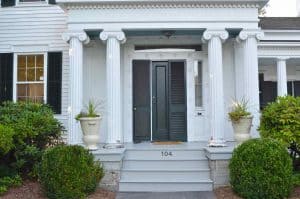 painted porch makeover