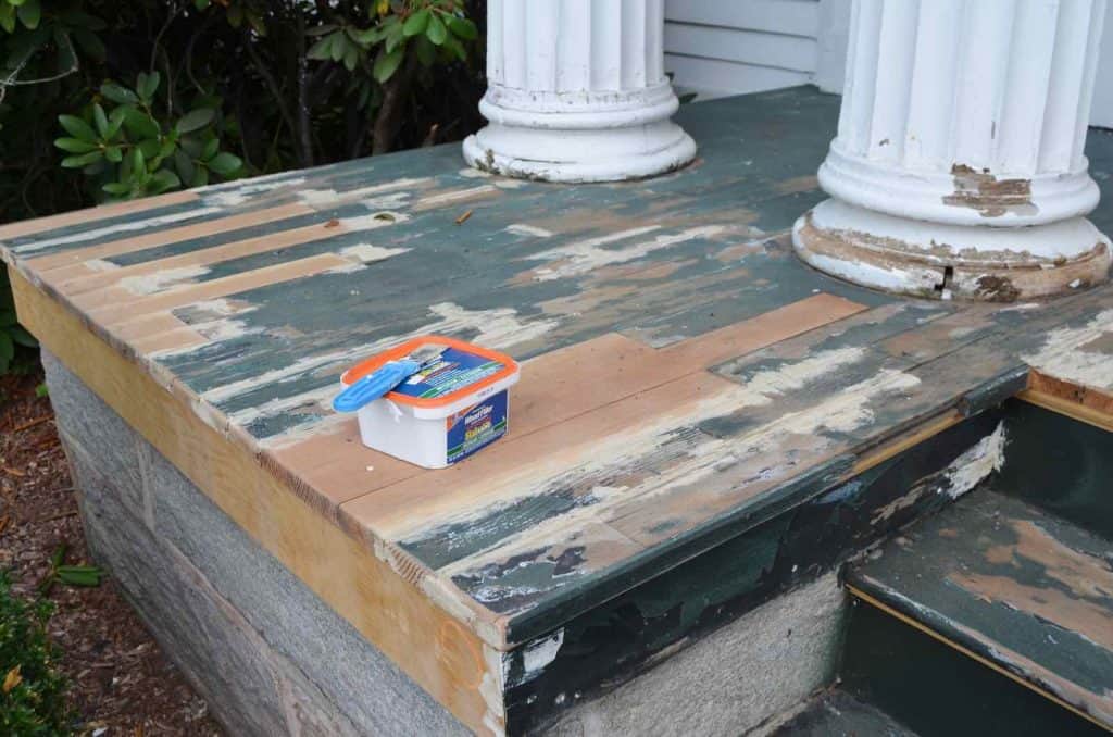 I Painted Our Porches! At Charlotte's House