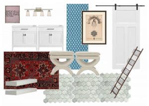 master bathroom vision board
