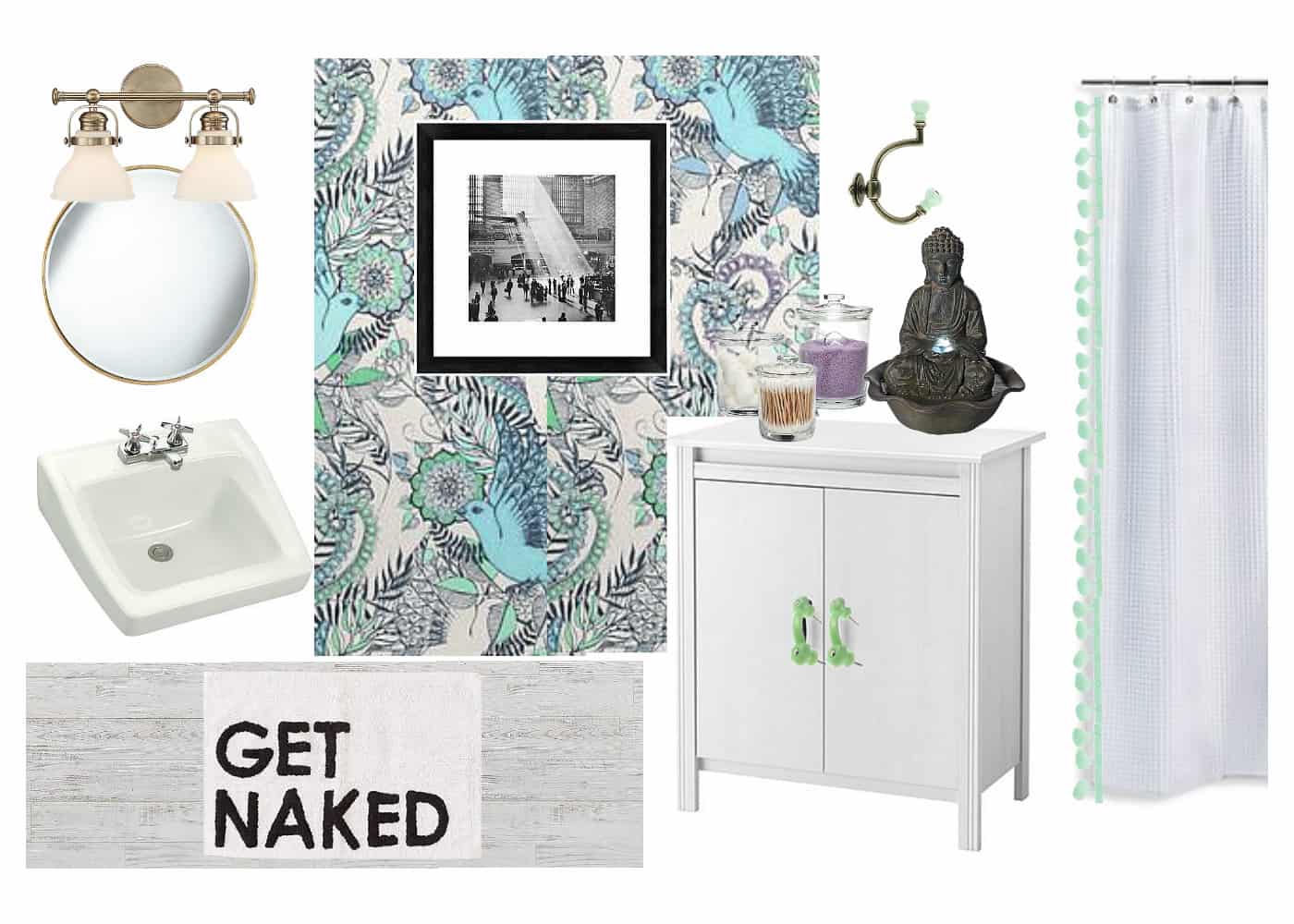 vision board for 3rd floor bathroom