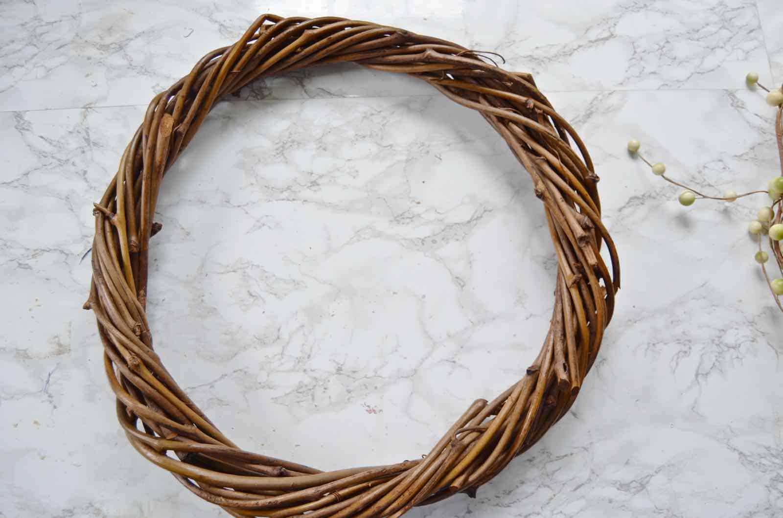 materials for diy fall wreath