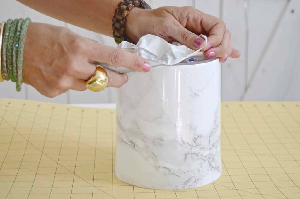 DIY Marble Storage Container At Charlotte's House