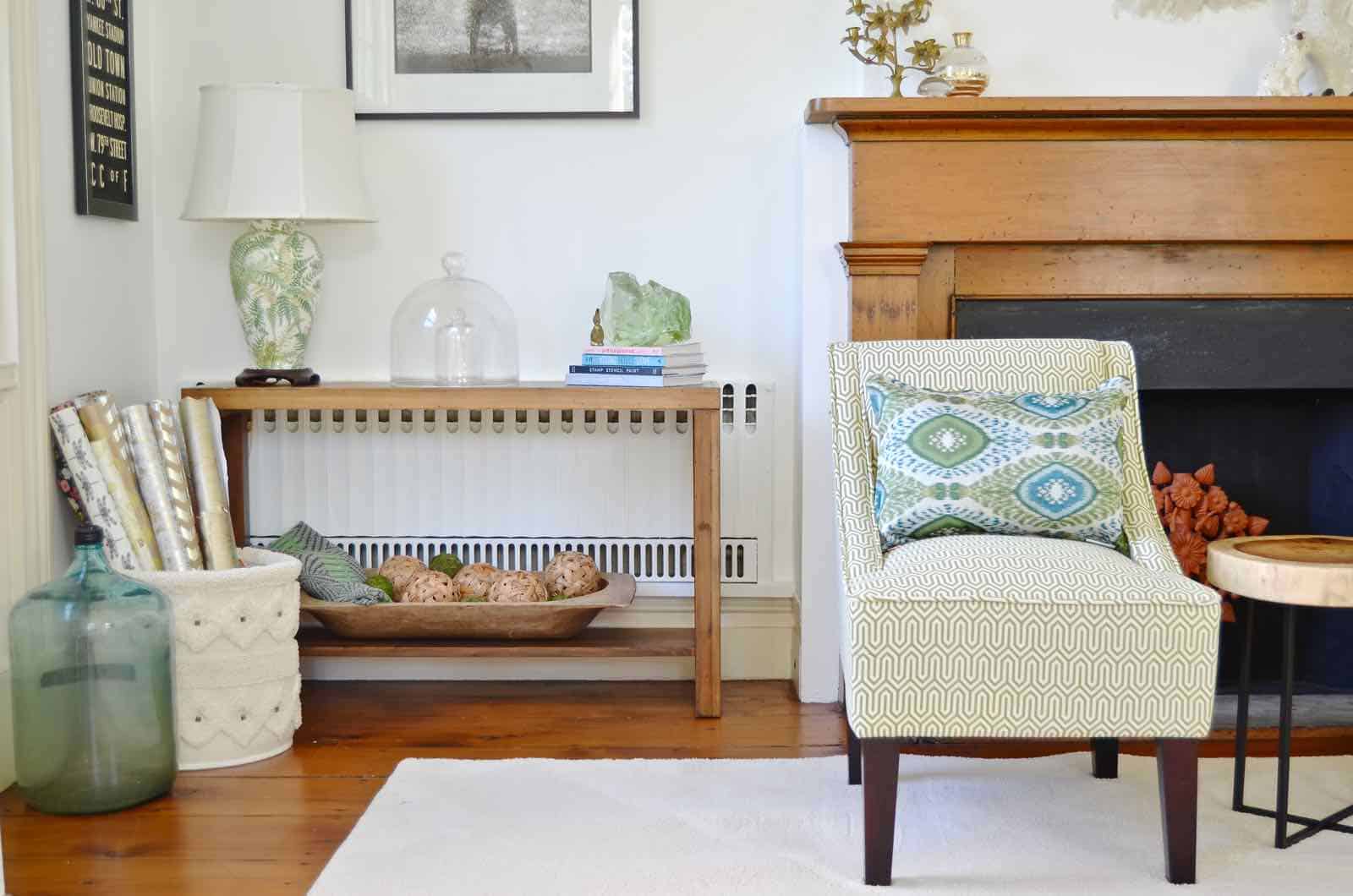 Office corner with new styling and new carpet