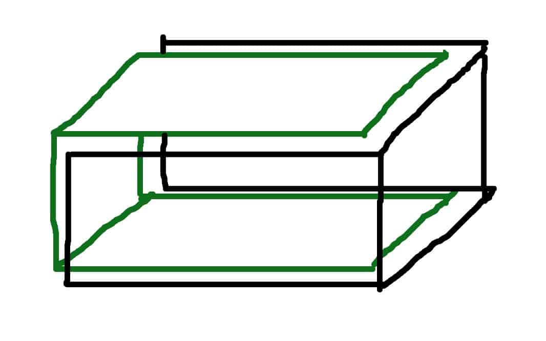 drawing of how runners line up