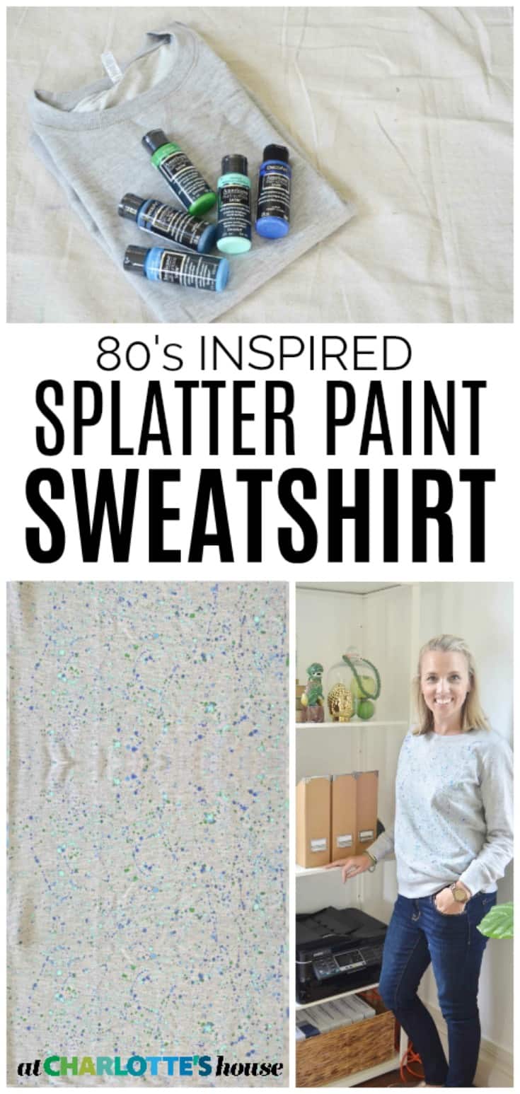 Diy deals 80s sweatshirt