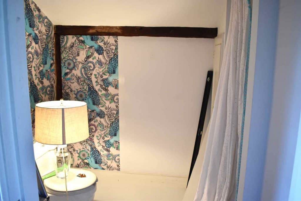 How to Hang Wallpaper One Room Challenge Week 3 At Charlotte's House