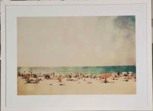 beach painting at auction