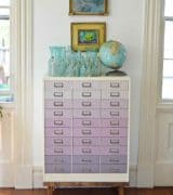 our favorite DIY projects ombre file cabinet