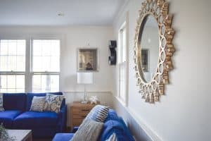 corner of family room