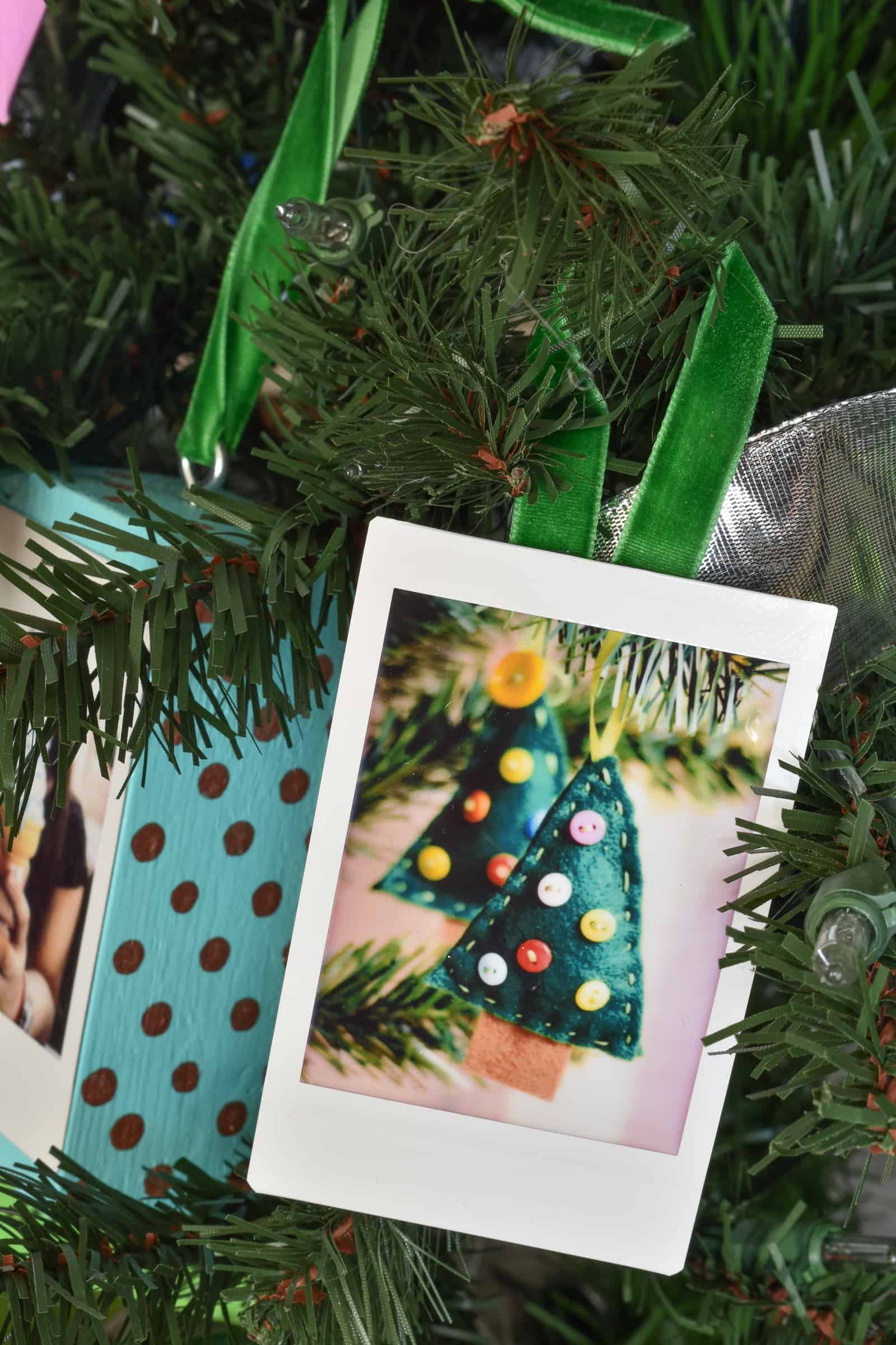 Instax Mini 2022 Christmas Ornament Fujifilm Instax® Christmas Crafts - At Charlotte's House