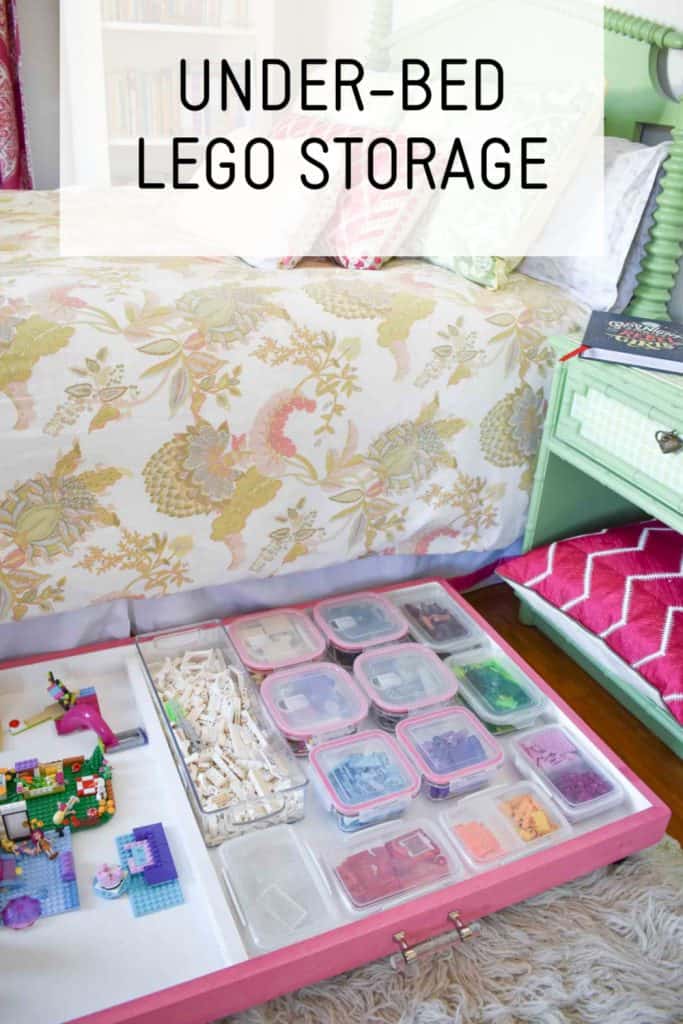 UNDER BED LEGO STORAGE At Charlotte's House