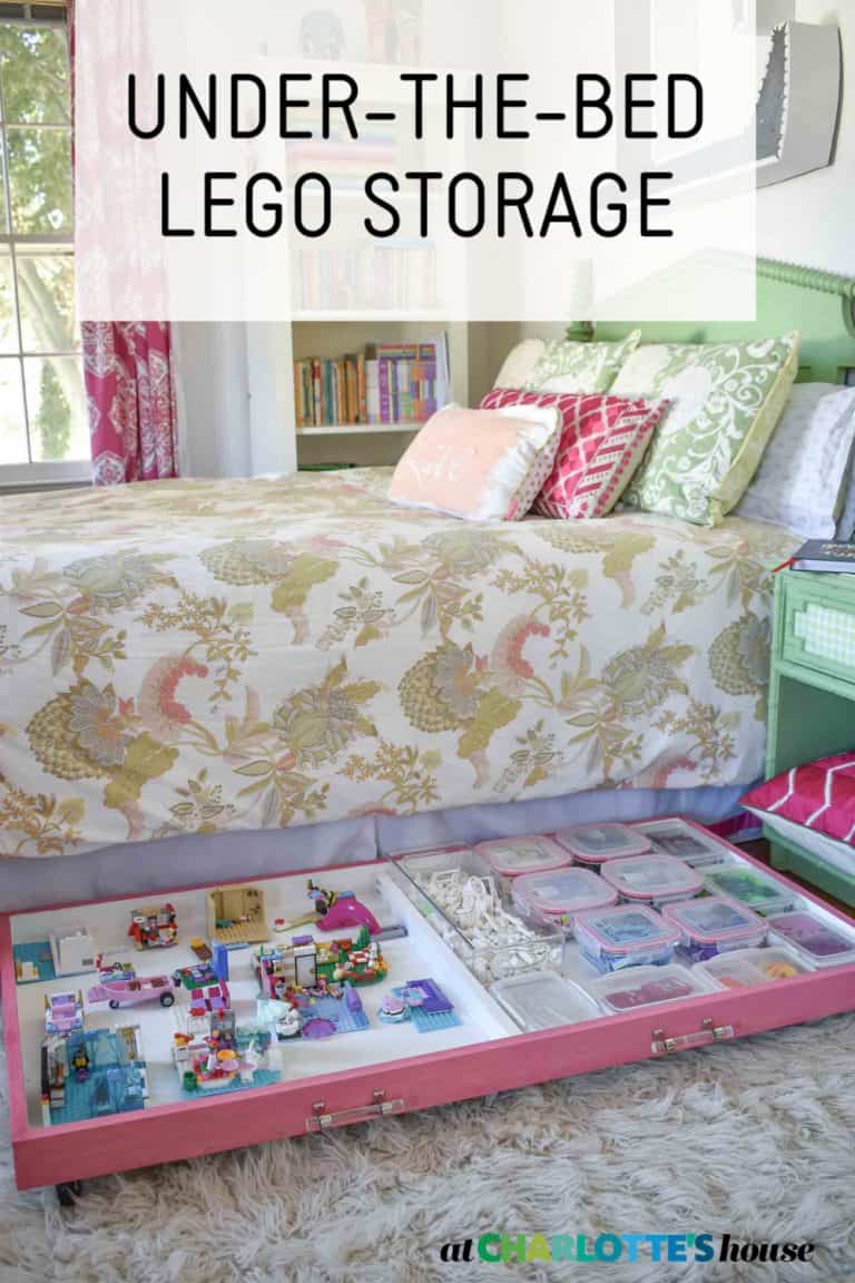 UNDER THE BED LEGO STORAGE At Charlotte's House