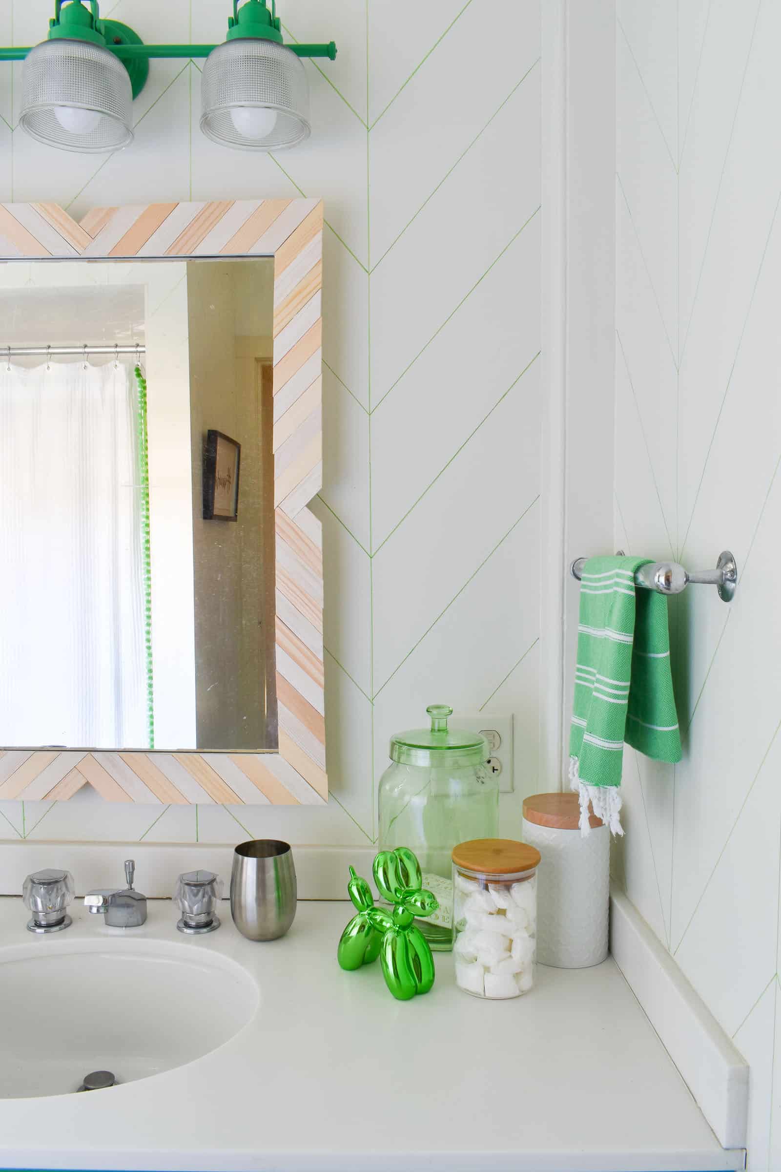 $60 budget bathroom makeover