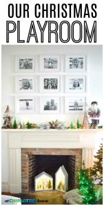 decorating a christmas playroom... durable and nonbreakable christmas decor!