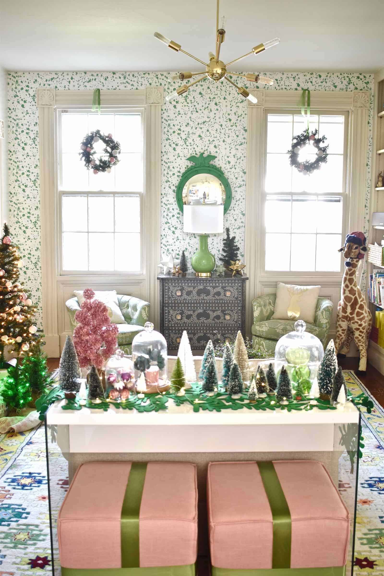 holiday decor playroom