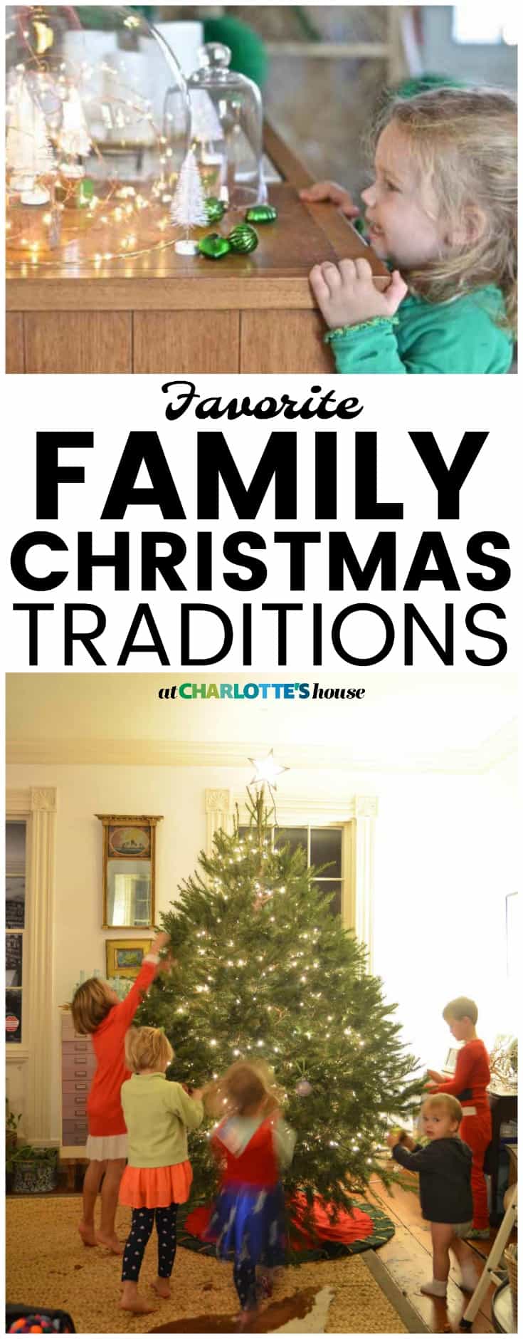 some of our easy to handle family christmas traditions