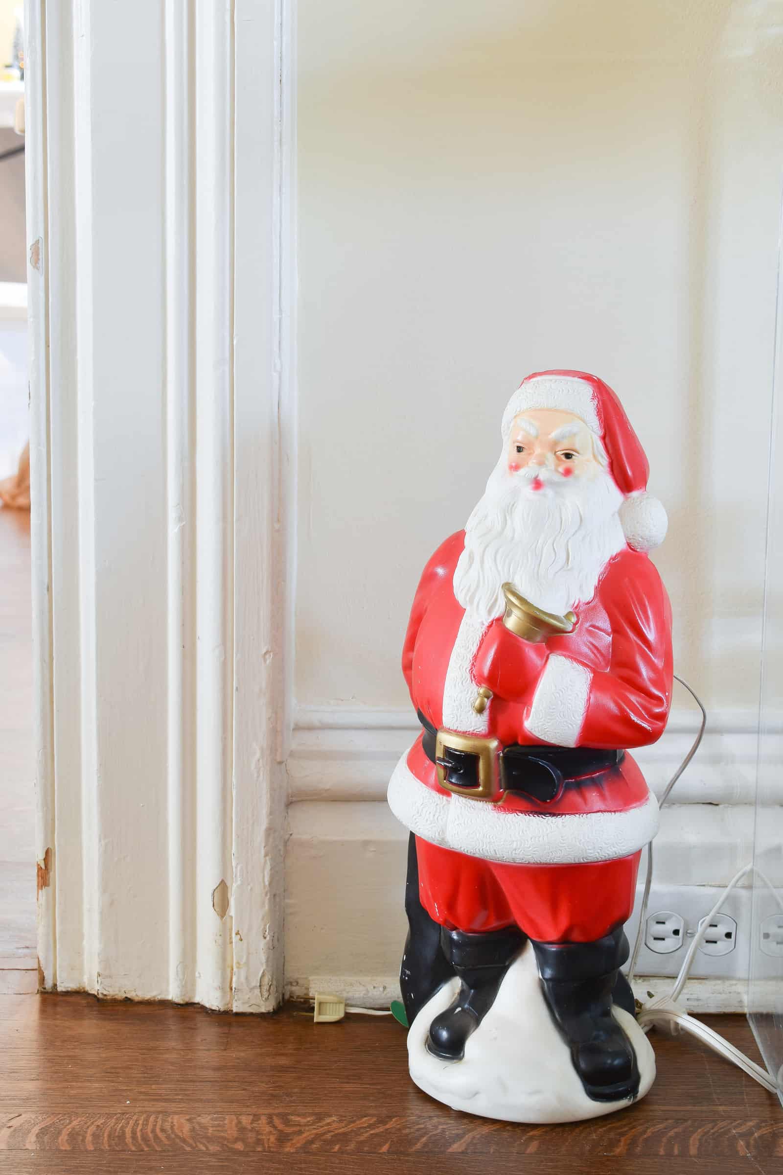 light up santa figure