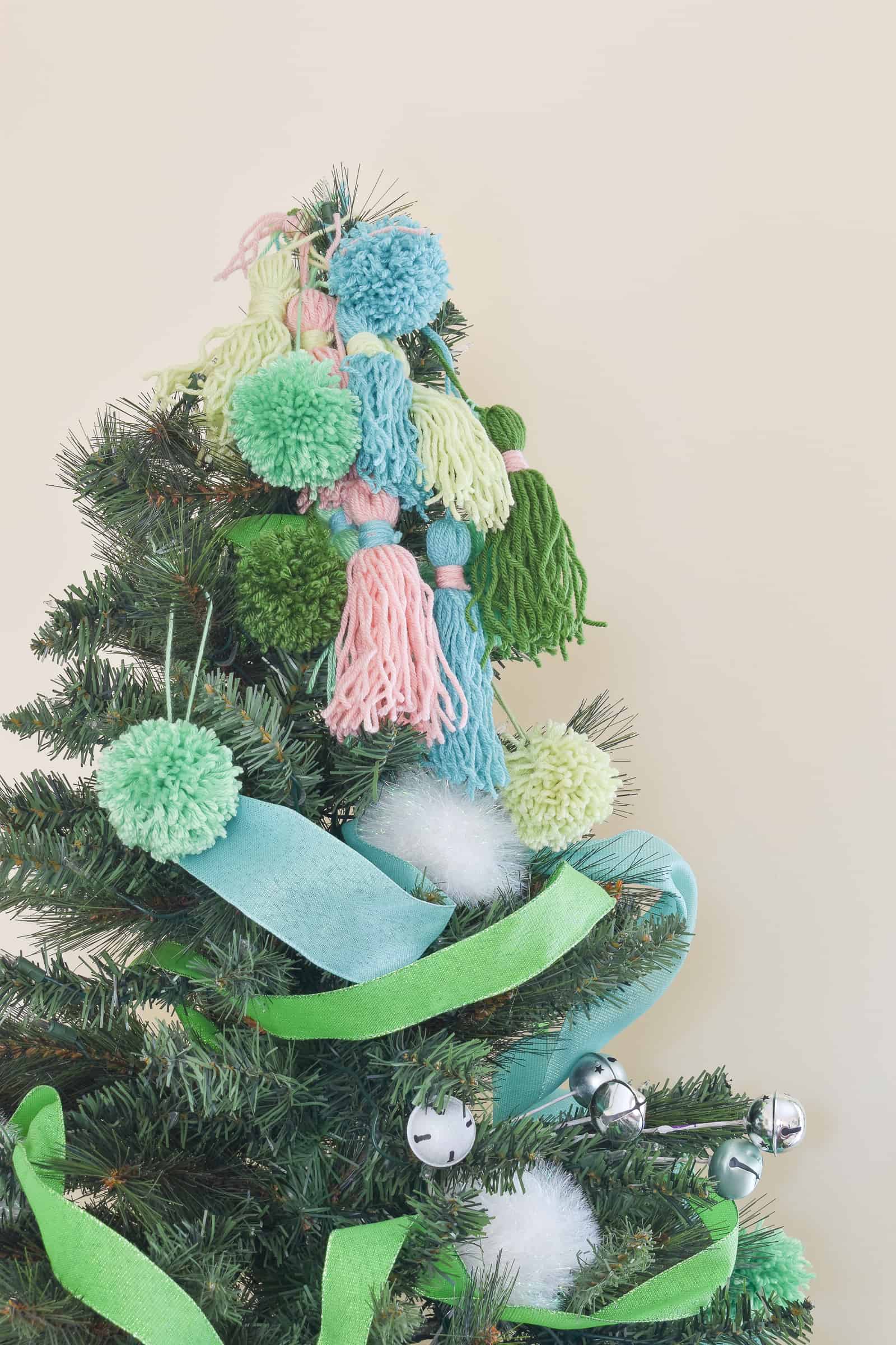 pom pom ornaments