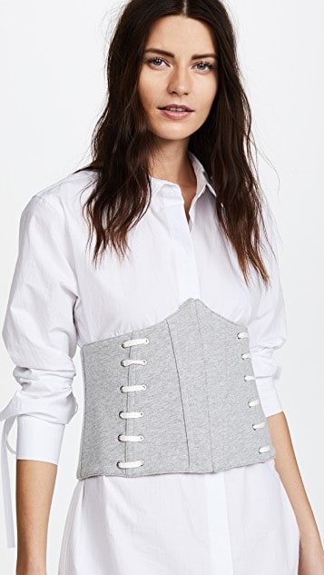 millennial shopping corset